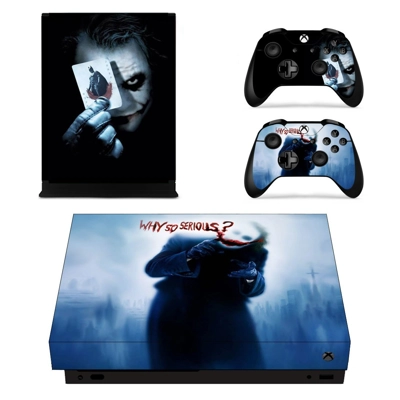 Batman The Dark Knight decal skin for Xbox one X Console a.. Batman The Dark Knight decal skin for Xbox one X Console a..