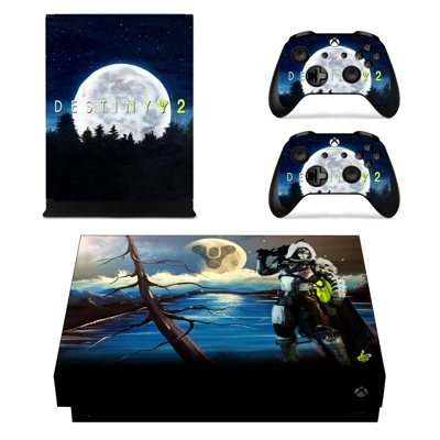 Destiny 2 decal skin for Xbox one X Console and 2 Controll.. Destiny 2 decal skin for Xbox one X Console and 2 Controll..
