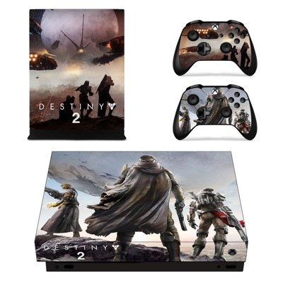 Destiny 2 decal skin for Xbox one X Console and 2 Controll.. Destiny 2 decal skin for Xbox one X Console and 2 Controll..