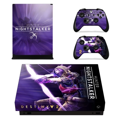 Destiny 2 hunter nightstalker decal skin for Xbox one X Co.. Destiny 2 hunter nightstalker decal skin for Xbox one X Co..