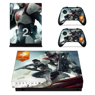 Destiny 2 decal skin for Xbox one X Console and 2 Controll.. Destiny 2 decal skin for Xbox one X Console and 2 Controll..