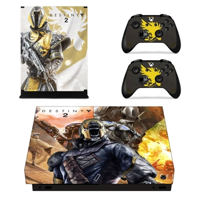 Destiny 2 decal skin for Xbox one X Console and 2 Controll.. Destiny 2 decal skin for Xbox one X Console and 2 Controll..