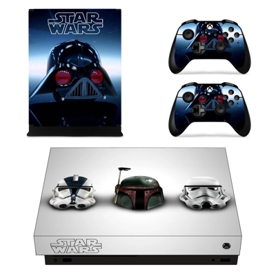 Star Wars decal skin for Xbox one X Console and 2 Controll.. Star Wars decal skin for Xbox one X Console and 2 Controll..