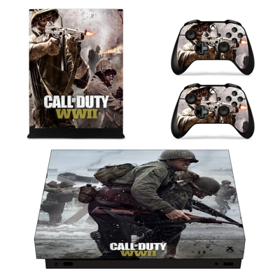 Call of Duty WW2 decal skin for Xbox one X Console and 2 C.. Call of Duty WW2 decal skin for Xbox one X Console and 2 C..