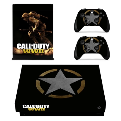 Call of Duty WW2 decal skin for Xbox one X Console and 2 C.. Call of Duty WW2 decal skin for Xbox one X Console and 2 C..