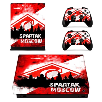 Spartak Moscow decal skin for Xbox one X Console and 2 Controllers