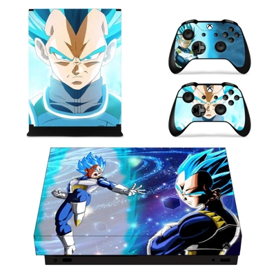 Dragon Ball Super decal skin for Xbox one X Console and 2 .. Dragon Ball Super decal skin for Xbox one X Console and 2 ..