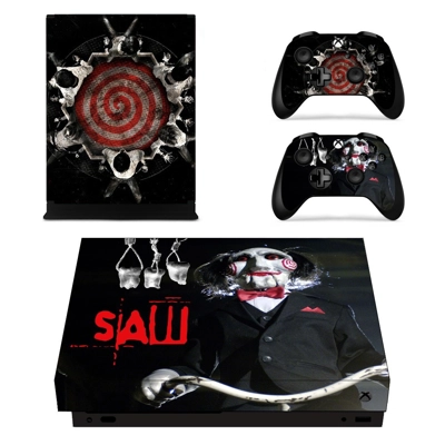 Jigsaw decal skin for Xbox one X Console and 2 Controllers Jigsaw decal skin for Xbox one X Console and 2 Controllers