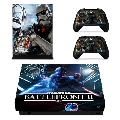 Star Wars Battlefront 2 decal skin for Xbox one X Console .. Star Wars Battlefront 2 decal skin for Xbox one X Console ..