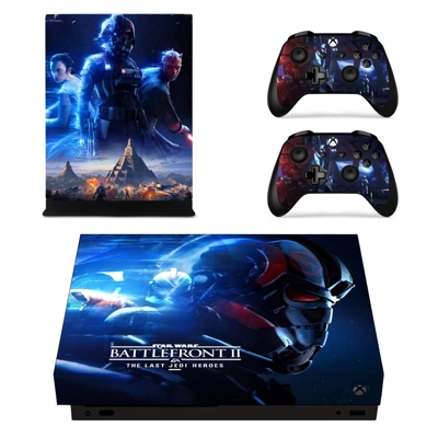 Star Wars Battlefront 2 decal skin for Xbox one X Console and 2 Controllers