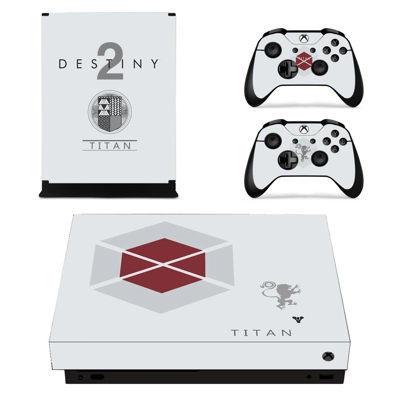 Destiny 2 decal skin for Xbox one X Console and 2 Controll.. Destiny 2 decal skin for Xbox one X Console and 2 Controll..