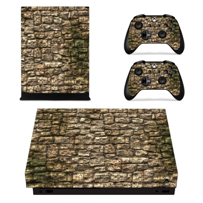Rusted stone wall decal skin for Xbox one X Console and 2 .. Rusted stone wall decal skin for Xbox one X Console and 2 ..