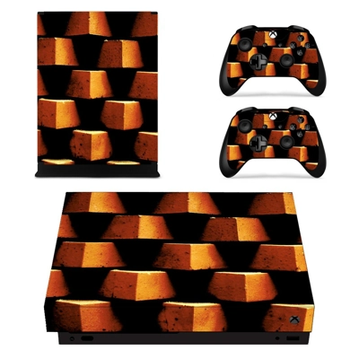 Brick wall Design decal skin for Xbox one X Console and 2 .. Brick wall Design decal skin for Xbox one X Console and 2 ..