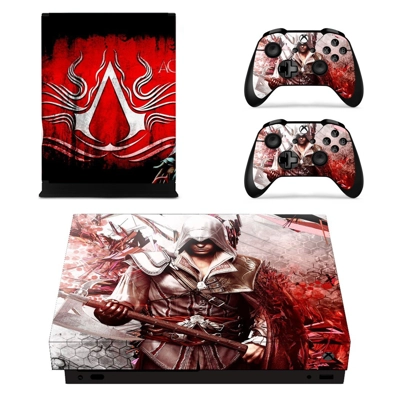 Assassin's Creed Origins decal skin for Xbox one X Console.. Assassin's Creed Origins decal skin for Xbox one X Console..