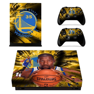 Golden State Warriors decal skin for Xbox one X Console an.. Golden State Warriors decal skin for Xbox one X Console an..