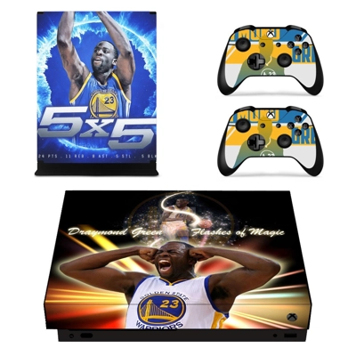 Golden State Warriors decal skin for Xbox one X Console an.. Golden State Warriors decal skin for Xbox one X Console an..