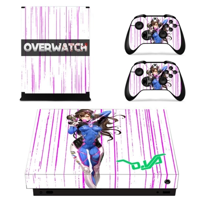 Overwatch decal skin for Xbox one X Console and 2 Controll.. Overwatch decal skin for Xbox one X Console and 2 Controll..