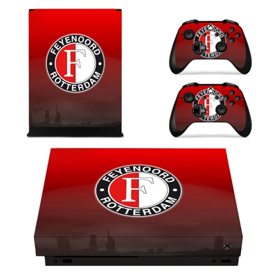 Feyenoord Rotterdam decal skin for Xbox one X Console and .. Feyenoord Rotterdam decal skin for Xbox one X Console and ..