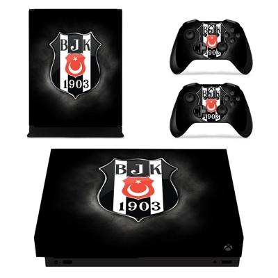 Besiktas JK decal skin for Xbox one X Console and 2 Contro.. Besiktas JK decal skin for Xbox one X Console and 2 Contro..