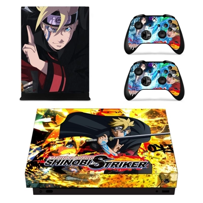 Naruto to Boruto Shinobi Striker decal skin for Xbox one X.. Naruto to Boruto Shinobi Striker decal skin for Xbox one X..