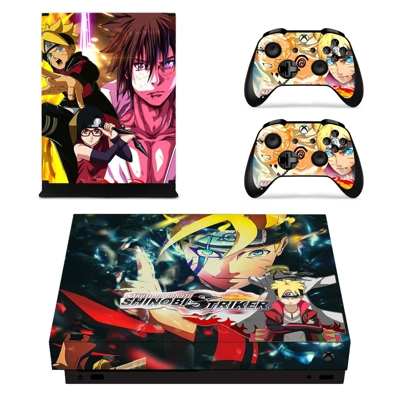 Naruto to Boruto Shinobi Striker decal skin for Xbox one X.. Naruto to Boruto Shinobi Striker decal skin for Xbox one X..