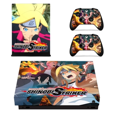 Naruto to Boruto Shinobi Striker decal skin for Xbox one X.. Naruto to Boruto Shinobi Striker decal skin for Xbox one X..