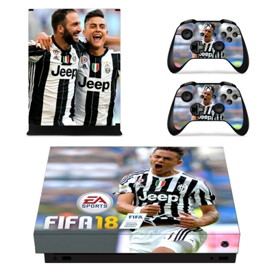 FIFA 18 Cristiano Ronaldo and Pogba decal skin for Xbox on.. FIFA 18 Cristiano Ronaldo and Pogba decal skin for Xbox on..