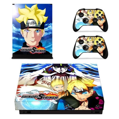 Naruto to Boruto Shinobi Striker decal skin for Xbox one X.. Naruto to Boruto Shinobi Striker decal skin for Xbox one X..