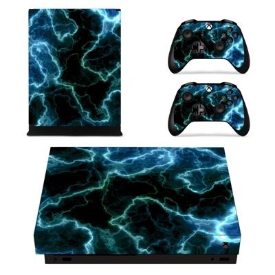 Lightning cloudy sky decal skin for Xbox one X Console and.. Lightning cloudy sky decal skin for Xbox one X Console and..