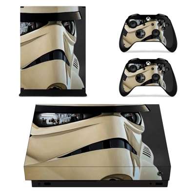 Star Wars decal skin for Xbox one X Console and 2 Controll.. Star Wars decal skin for Xbox one X Console and 2 Controll..