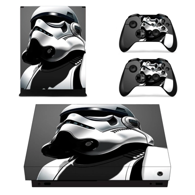 Star Wars decal skin for Xbox one X Console and 2 Controllers