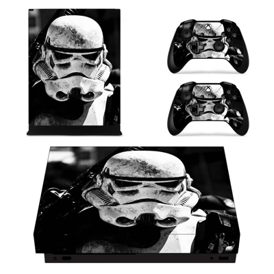 Star Wars decal skin for Xbox one X Console and 2 Controllers