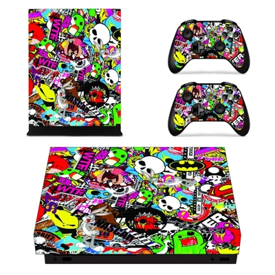 Eat sleep jdm domo decal skin for Xbox one X Console and 2.. Eat sleep jdm domo decal skin for Xbox one X Console and 2..