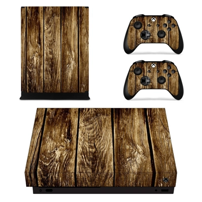 Rusted Wood Texture decal skin for Xbox one X Console and .. Rusted Wood Texture decal skin for Xbox one X Console and ..