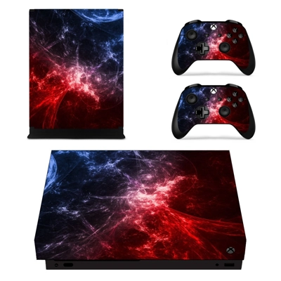 Open Galaxy decal skin for Xbox one X Console and 2 Contro.. Open Galaxy decal skin for Xbox one X Console and 2 Contro..