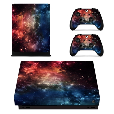 Galaxy with Stars decal skin for Xbox one X Console and 2 .. Galaxy with Stars decal skin for Xbox one X Console and 2 ..