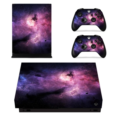 Galaxy with Stars decal skin for Xbox one X Console and 2 .. Galaxy with Stars decal skin for Xbox one X Console and 2 ..