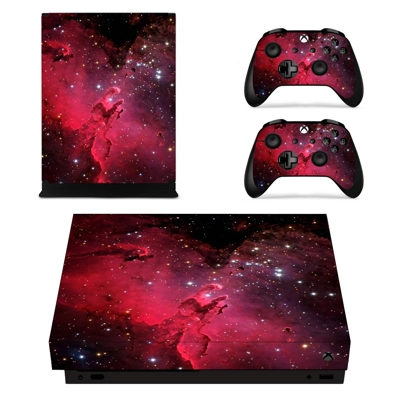 Galaxy with Stars decal skin for Xbox one X Console and 2 .. Galaxy with Stars decal skin for Xbox one X Console and 2 ..