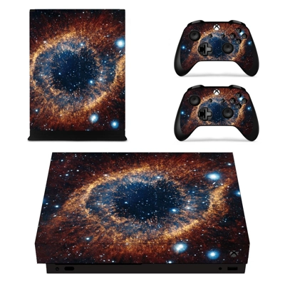 Galaxy with Stars decal skin for Xbox one X Console and 2 .. Galaxy with Stars decal skin for Xbox one X Console and 2 ..