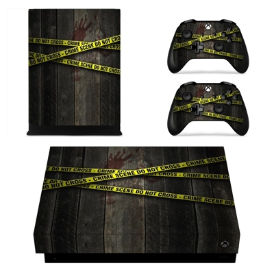 Crime Scene Do not cross decal skin for Xbox one X Console.. Crime Scene Do not cross decal skin for Xbox one X Console..