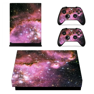 Galaxy with Stars decal skin for Xbox one X Console and 2 .. Galaxy with Stars decal skin for Xbox one X Console and 2 ..