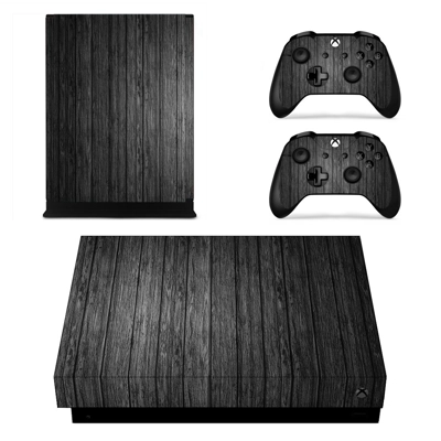 Grey Wooden Texture decal skin for Xbox one X Console and .. Grey Wooden Texture decal skin for Xbox one X Console and ..