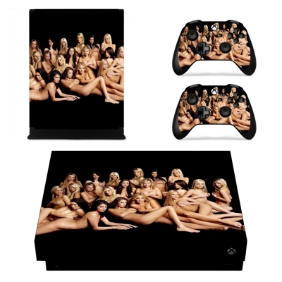 Sexy Nude Girls decal skin for Xbox one X Console and 2 Co.. Sexy Nude Girls decal skin for Xbox one X Console and 2 Co..