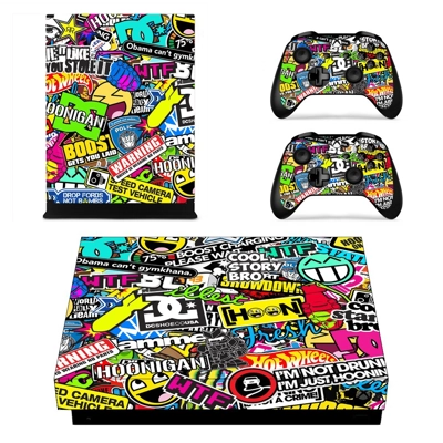 Eat sleep jdm domo decal skin for Xbox one X Console and 2.. Eat sleep jdm domo decal skin for Xbox one X Console and 2..