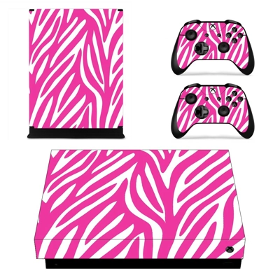 Pink Pattern decal skin for Xbox one X Console and 2 Contr.. Pink Pattern decal skin for Xbox one X Console and 2 Contr..