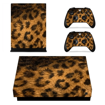 Leapord skin decal skin for Xbox one X Console and 2 Contr.. Leapord skin decal skin for Xbox one X Console and 2 Contr..