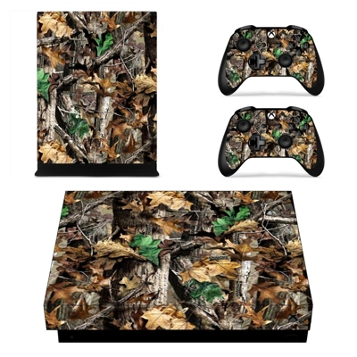 Dry Tree Leaves decal skin for Xbox one X Console and 2 Co.. Dry Tree Leaves decal skin for Xbox one X Console and 2 Co..