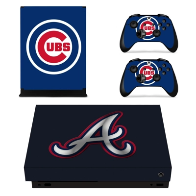 Chicago Cubs decal skin for Xbox one X Console and 2 Contr.. Chicago Cubs decal skin for Xbox one X Console and 2 Contr..