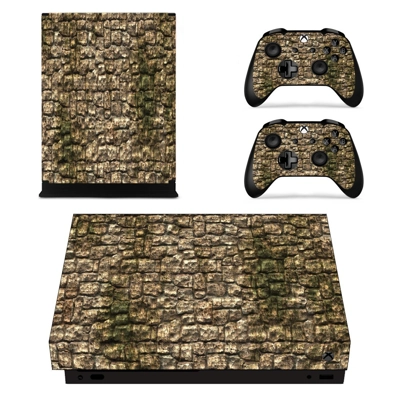 Rusted stone wall decal skin for Xbox one X Console and 2 .. Rusted stone wall decal skin for Xbox one X Console and 2 ..