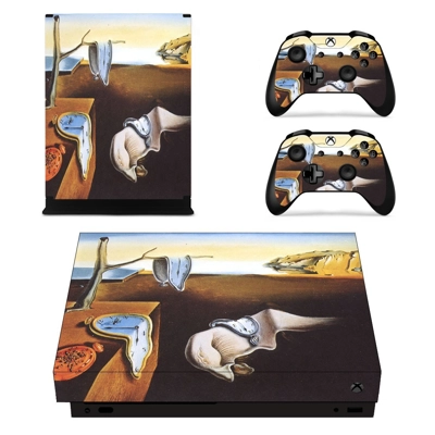 The Persistence of Memory decal skin for Xbox one X Consol.. The Persistence of Memory decal skin for Xbox one X Consol..